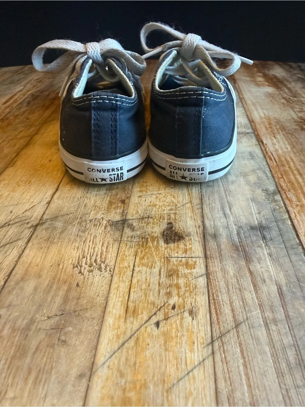 Converse Kids Low-Top Sneakers in Navy and White